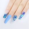 1Box 12 Girds 5 Colors various styles of Nail Art Sequins Different Size Mixed Nail Art Decorations Nails Accessories